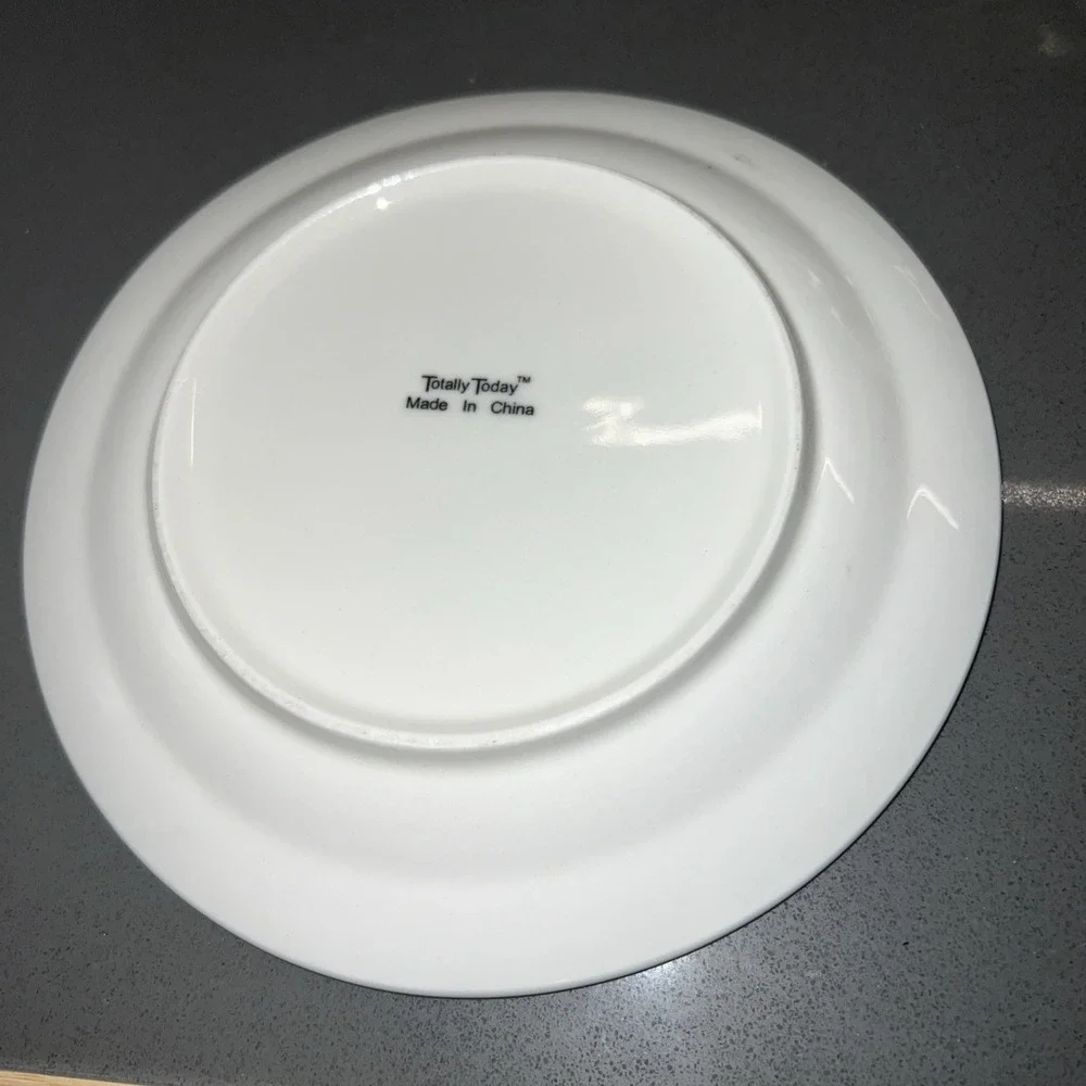 2 Pc Set Totally Today Salad Plates 7